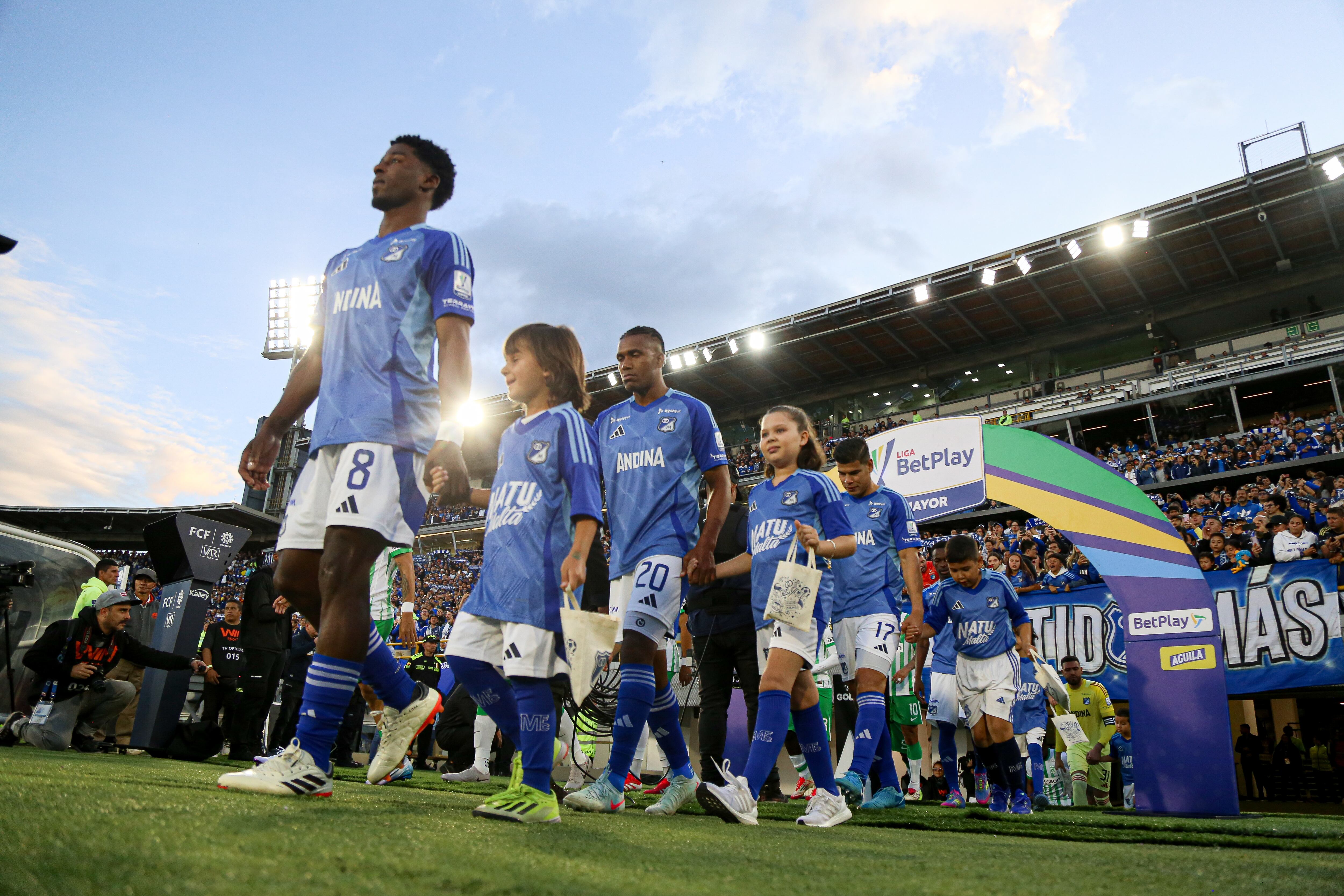 Millonarios mantendría a Neiser Villarreal hasta diciembre de 2025, si se llega a un acuerdo con Atlético de Madrid - crédito Colprensa