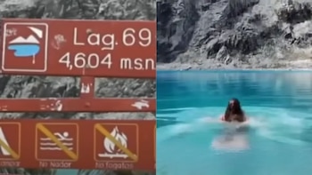 Turista enfrentaría multa de más