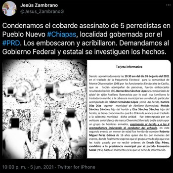 Jesús Zambrano, presidente nacional del