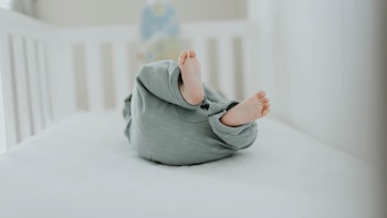 Una niña de tres años