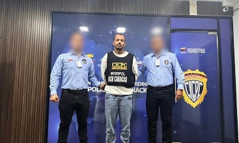 La captura de Eduardo David Ramos en Maracay, Venezuela, marca un avance clave en el caso de Yulixa Toloza - crédito Pasa en Bogotá/X
