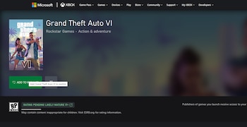El juego también ya se puede añadir a la lista de deseos de Microsoft Store para Xbox. (Microsoft Store)