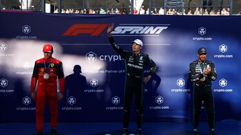 Fórmula 1: George Russell ganó el sprint y partirá desde la pole en el GP de Brasil
