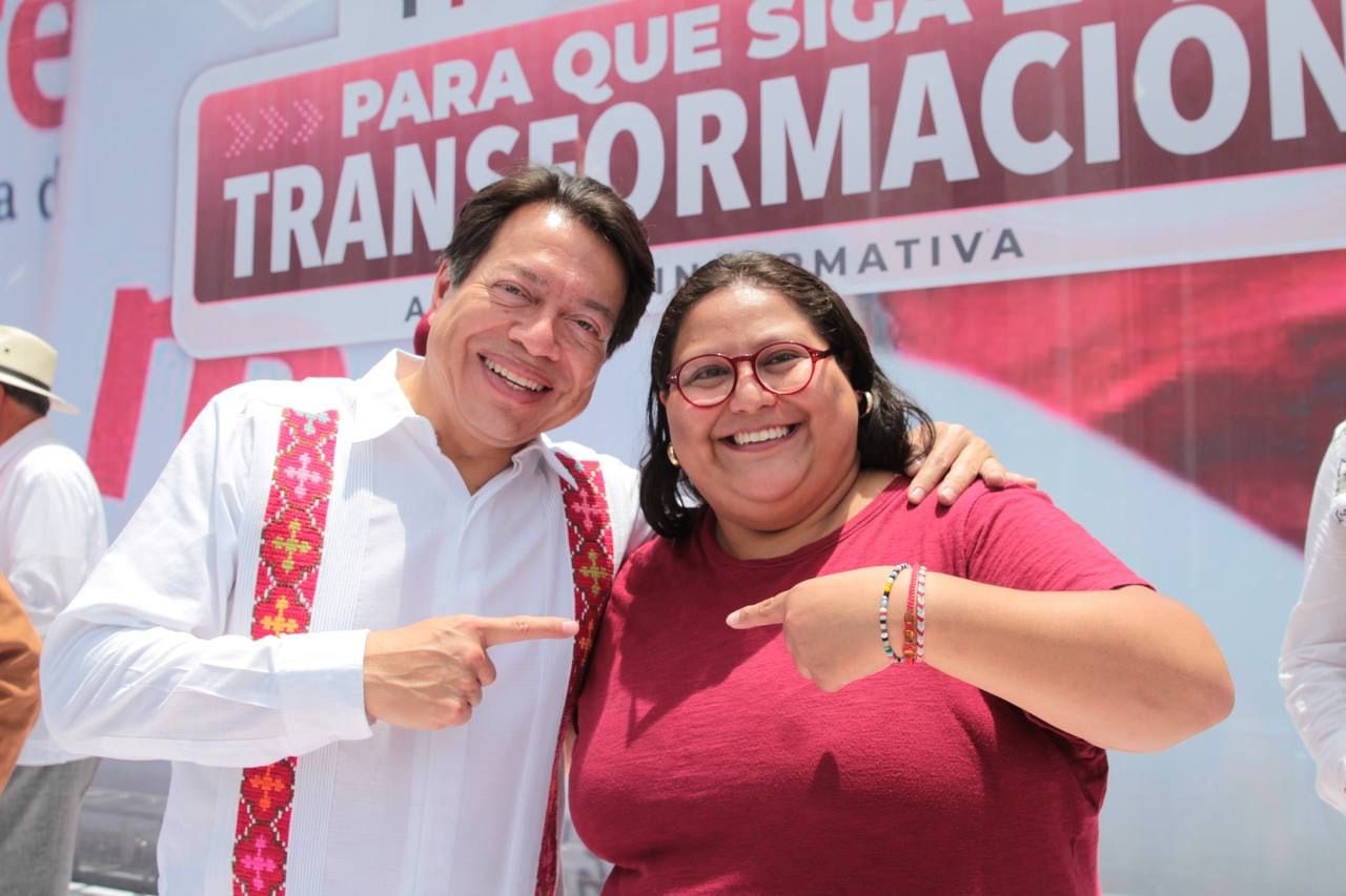 Mario Delgado y Citlalli Hernández han mantenido una trayectoria política cercana dentro de Morena. (Foto: Especial)