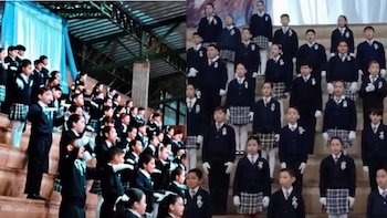 Alumnos de Misiones cantaron una canción de Paz Martínez durante un acto escolar y el video llegó al cantante