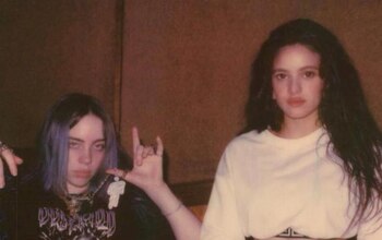 Billie Eilish y Rosalía. (Instagram)