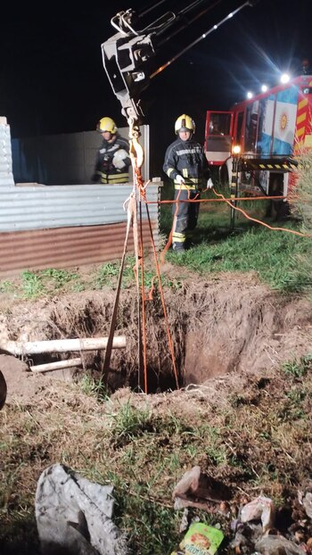 Un hombre fue hallado asesinado dentro de un pozo ciego en Alberti