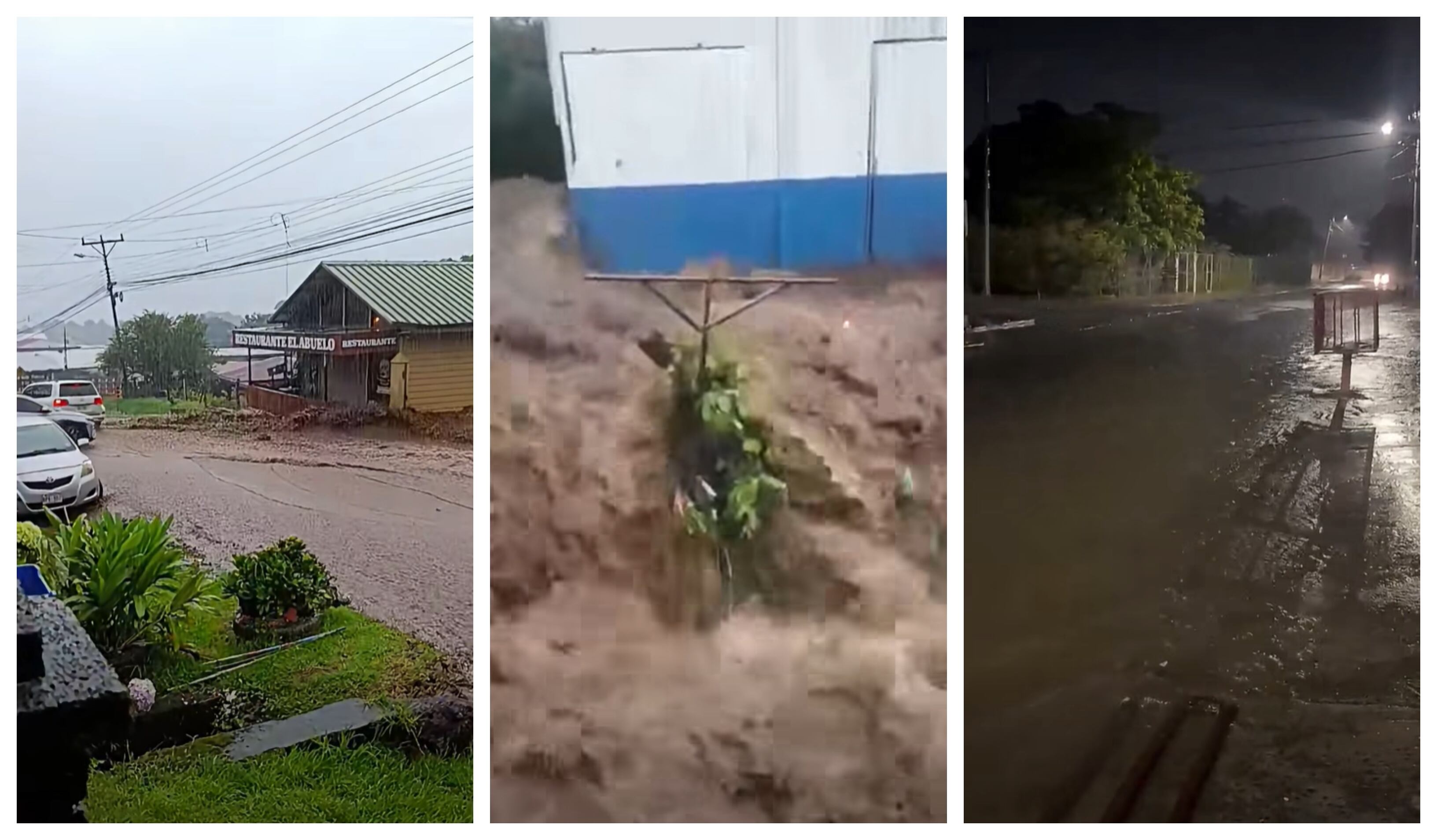 Más de 400 viviendas inundadas en Costa Rica por la onda tropical 47 y el riesgo que persiste en varias provincias