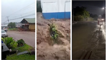 Más de 400 viviendas inundadas en Costa Rica por la onda tropical 47 y el riesgo que persiste en varias provincias