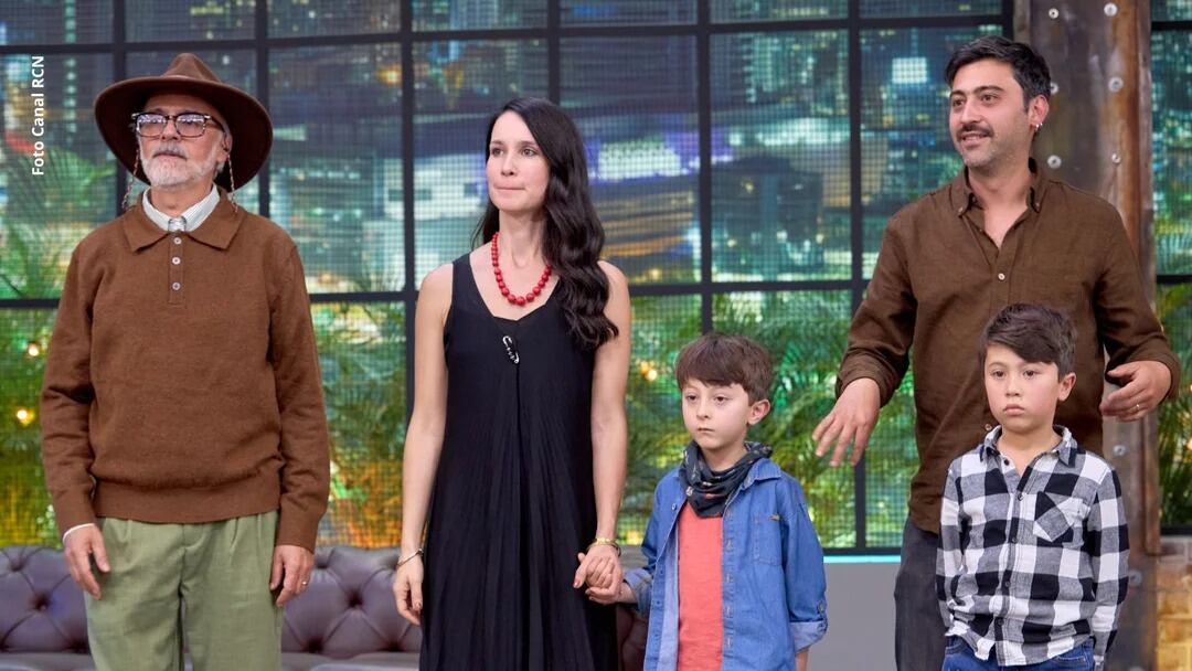 Variel Sánchez agradeció la invitación a ‘Masterchef Celebrity 2025’ a donde volvió con su padre Julio Sánchez Cóccaro y su familia - crédito Cortesía Canal RCN