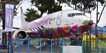 El Boeing en desuso convertido