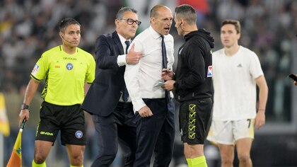 Allegri tuvo un día de furia en el partido del título de Juventus y atacó a un periodista: “Sé dónde buscarte, voy y te arranco las orejas”     