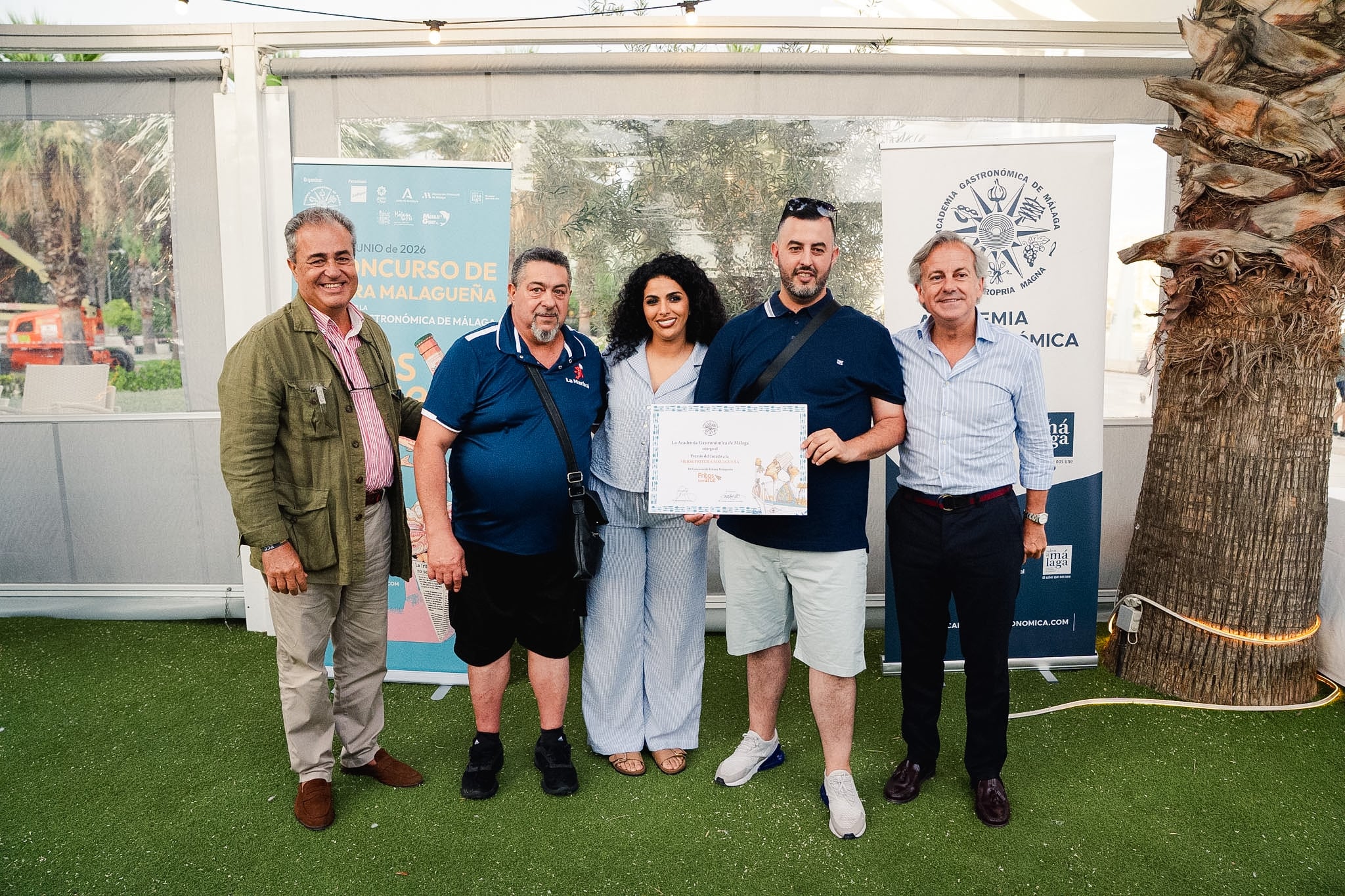 El restaurante La Mariscá, ganador del ‘III Concurso de Fritura Malagueña’ (Academia Gastronómica de Málaga)