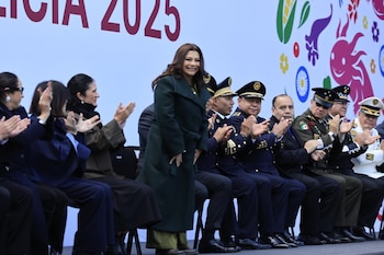 Día del policía desfile en