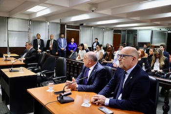 Sin Salmain, el veredicto se leyó ante su defensor Yamil Castro Bianchi y los consejeros Luis Juez y Diego Barroetaveña
