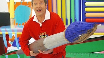 Neil Buchanan en 'Art Attack'.