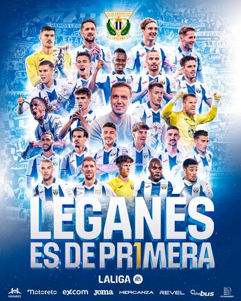 Leganés conquistó la Segunda División