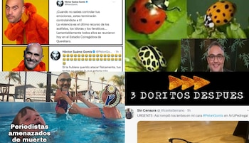 ortada Memes Héctor Suárez y Vicente Serrano