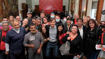 El intendente de Morón, Lucas