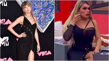 El vestido es parecido, excepto