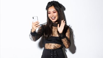 Durante el feriado, un celular