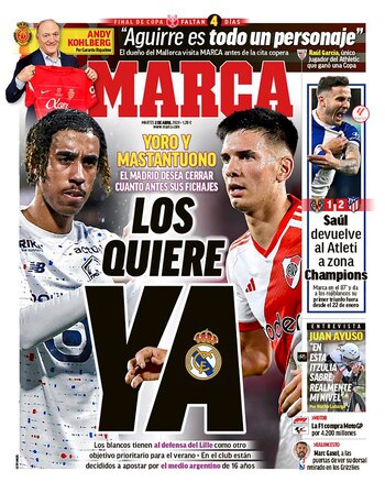 La portada de Marca con