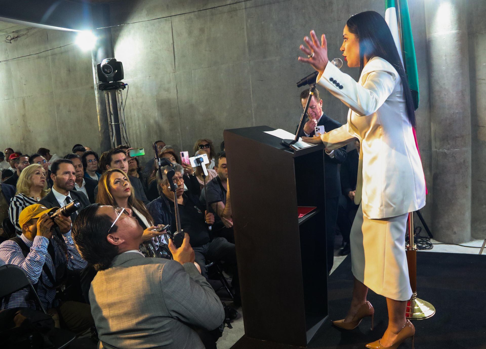 La exalcaldesa de Cuauhtémoc reveló sus intenciones de buscar la Jefatura de Gobierno en 2030.Crédito: Cuartoscuro.