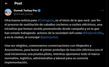 El alcalde de Cartagena Dumek