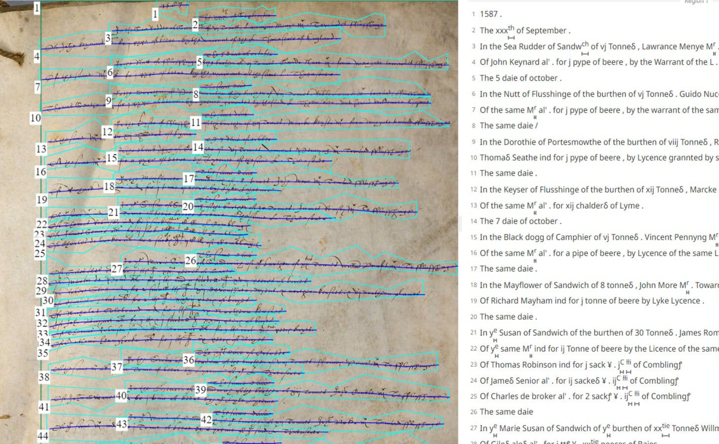 El Instituto de Datos Geológicos colaboró en la creación de un mapa interactivo para consultar las rutas y embarcaciones del período mercante británico - Crédito: Universidad de Southampton
