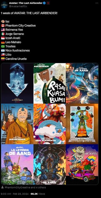 Avatar: The Last Airbender promocionó