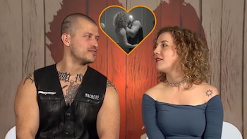 Camilo y Marina en 'First Dates'. (Cuatro)