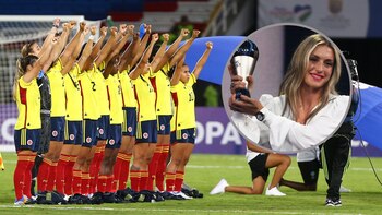 La selección Colombia Femenina fue el ejemplo de Astrid Rodríguez para el reclamo de recompensas justas en el fútbol femenino. CONMEBOL y FIFA.