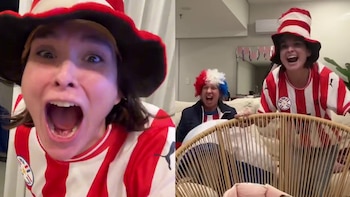 El alocado festejo de Lali González por la victoria de Paraguay frente a Alemania en el Mundial: “¡No me importa nada más!”