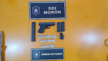 Una pistola Glock modelo 23,