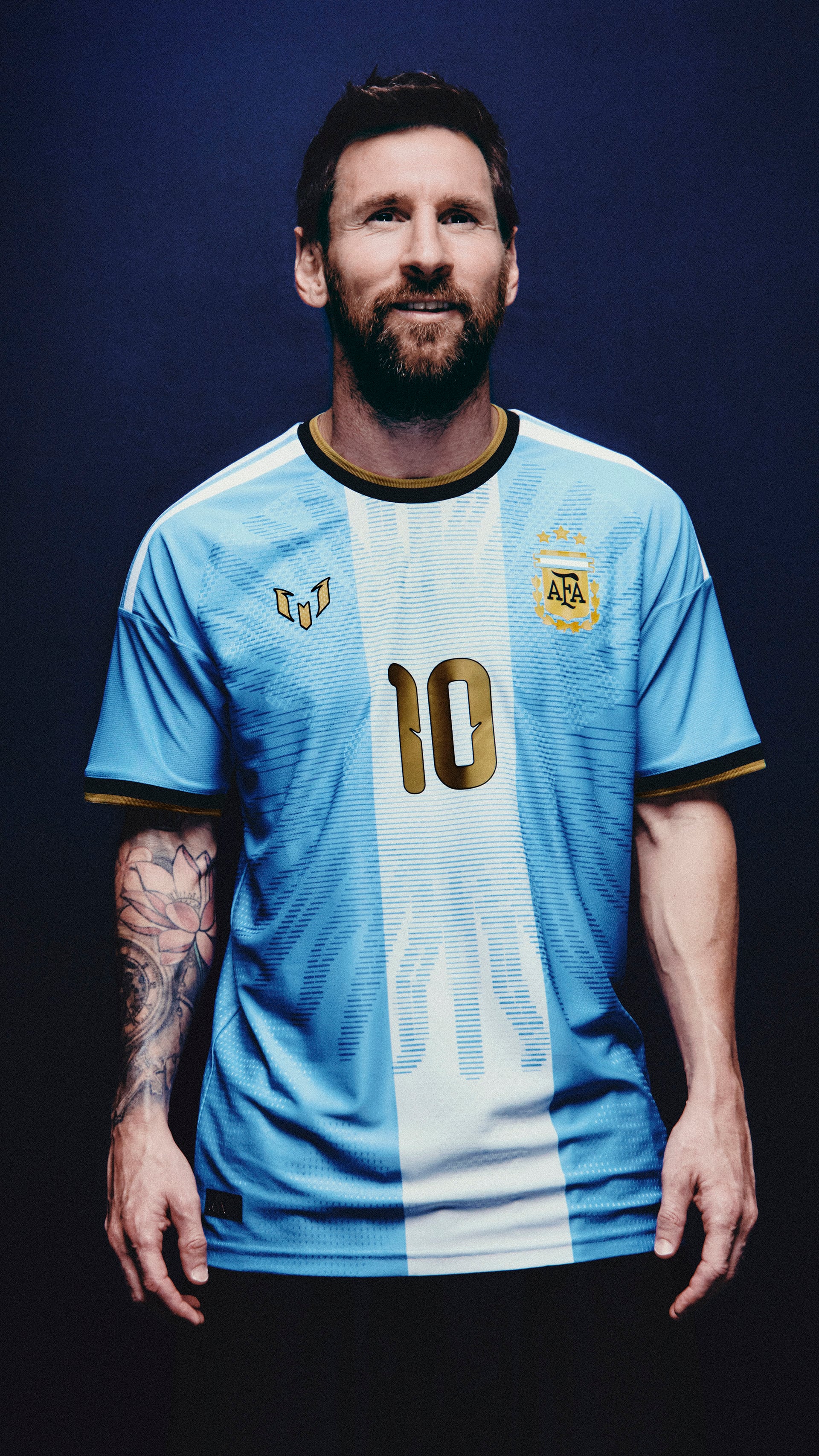 Esta es la playera con la que Messi dirá adiós a la selección de Argentina.