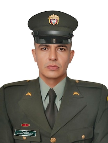 Patrullero Edison Yesid Medina Traslaviña secuestrado el 17 de agosto de 2026 en Norte de Santander - crédito Policía Nacional