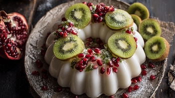 Gelatina en nogada un postres