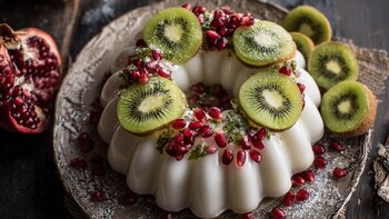 Cómo preparar gelatina en nogada,