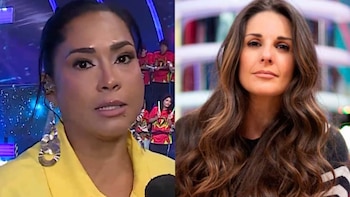Katia Palma le exige a Rebeca Escribens que ‘controle su boca’ por criticar a Said Palao y ella le reta a decírselo en la cara