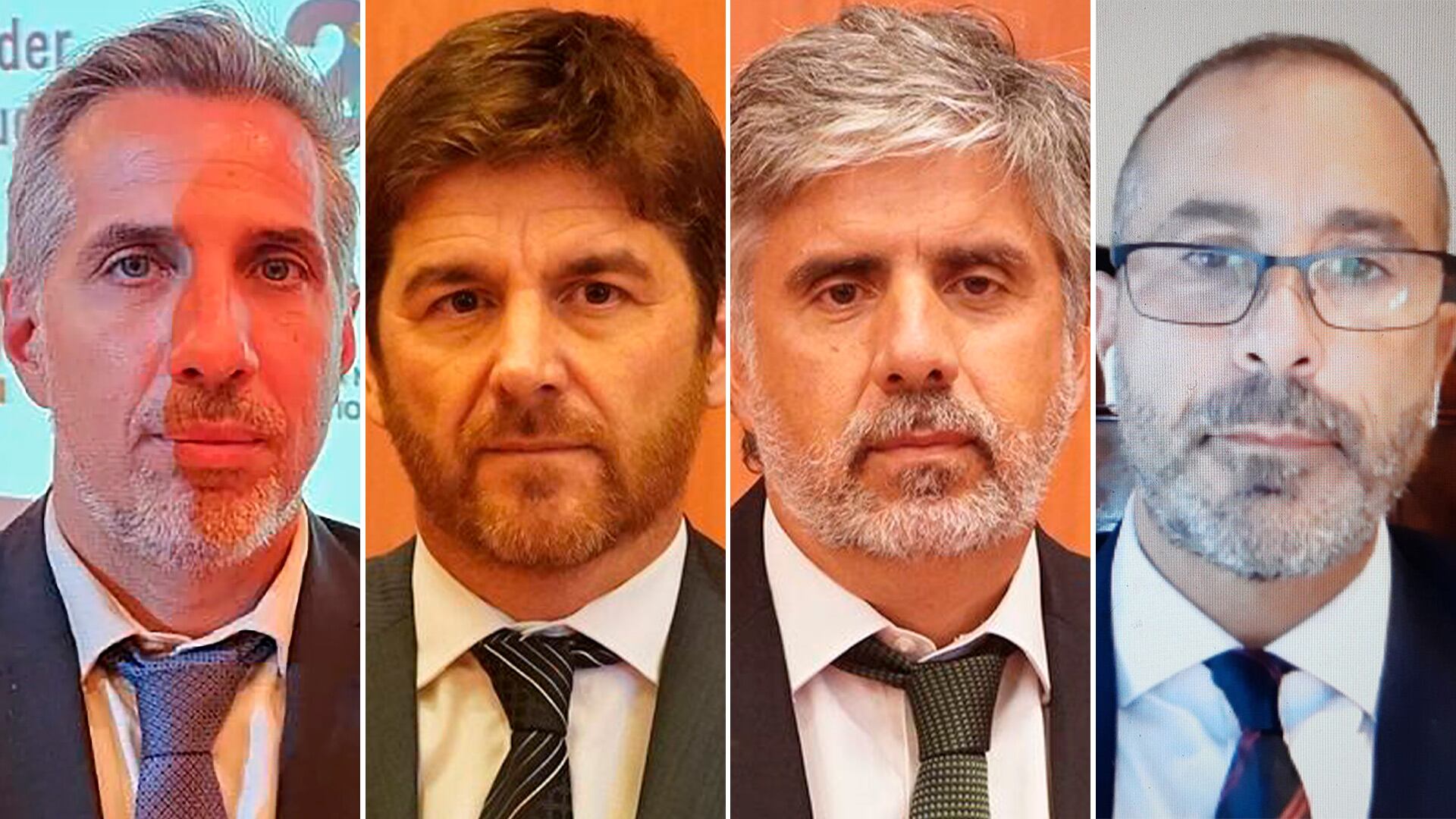 Jorge Gorini, Diego Luciani, Andrés Basso y Rodrigo Giménez Uriburu