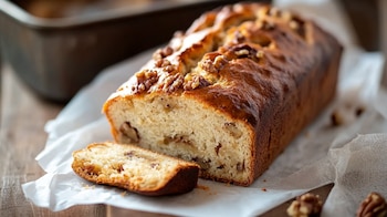 El budín de almendras se