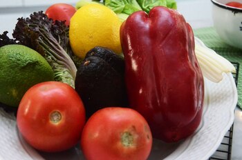 Las frutas y verduras aportan