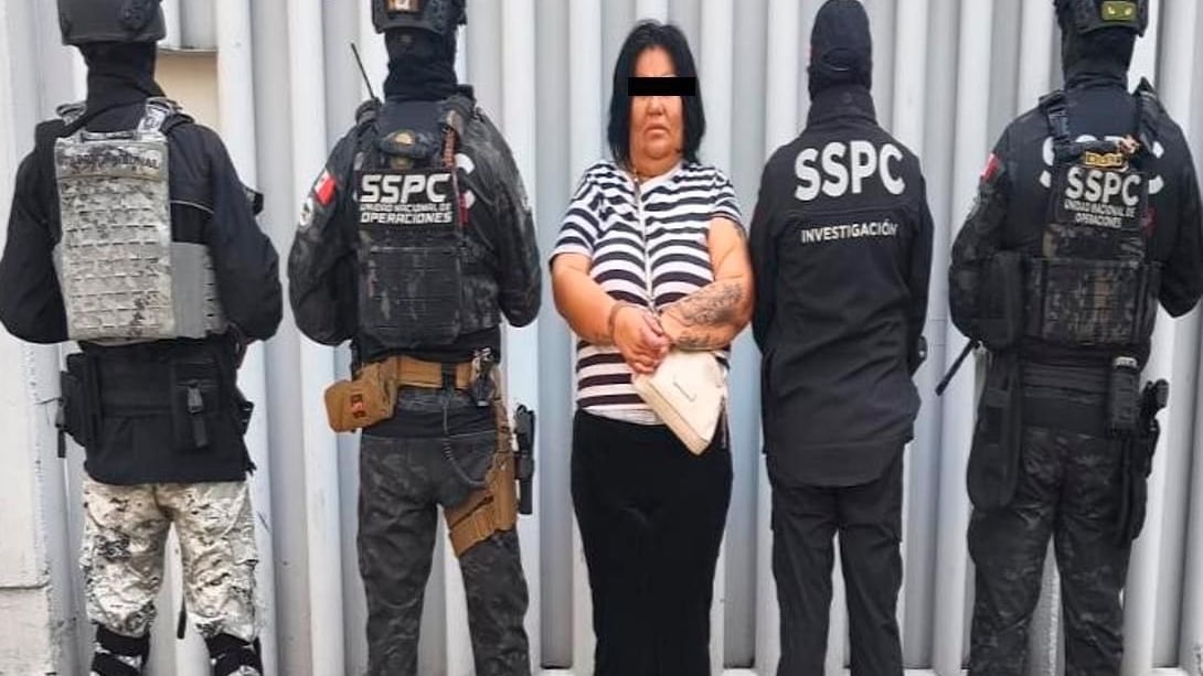Lesli Valeri “N” fue identificada como responsable del cobro derivado de la explotación sexual y enlace con un grupo delictivo local. (Gabinete de Seguridad)