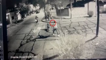 Captura del video al momento