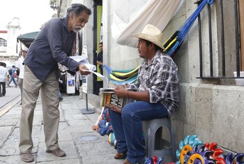 El artista fue un luchador