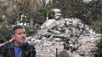 Derriban la casa de Antonio