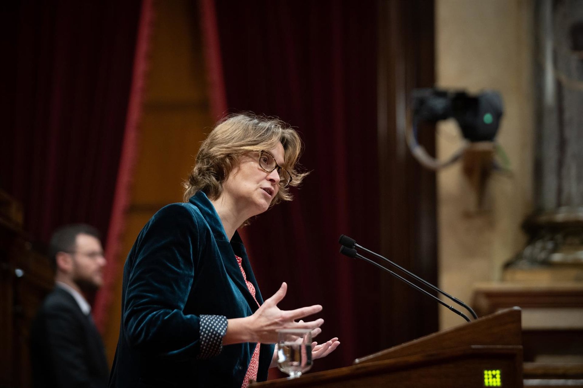 La exconsellera Serret (ERC) celebra que se le aplique la amnistía y pide que se extienda "a todos"