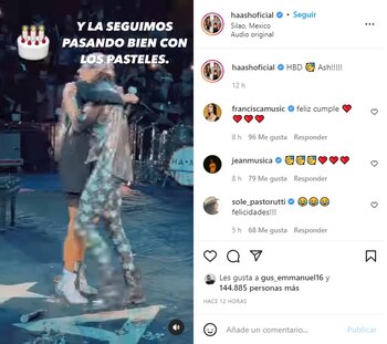 (Captura: @haashoficial/Instagram)