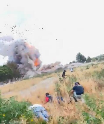 Así fue el momento en