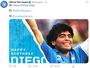 El mensaje del Napoli, el